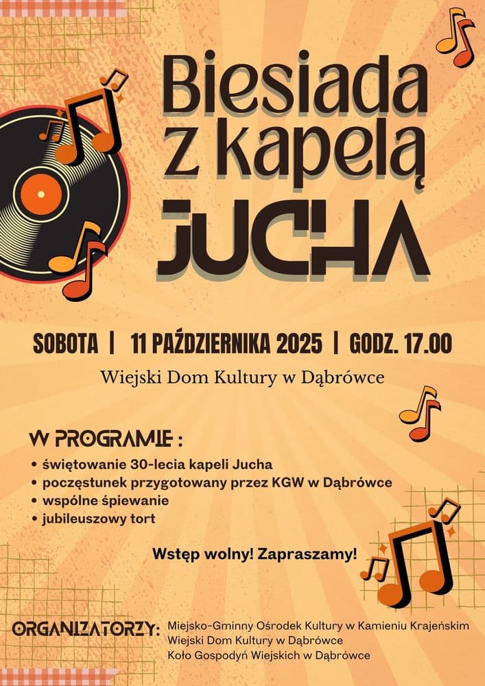 Kapela Jucha ma 30 lat