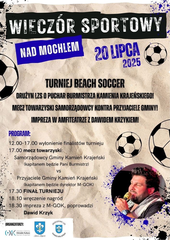 Wieczór sportowy nad Mochlem