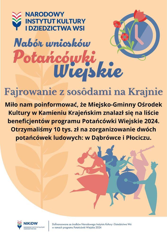 Dostaliśmy fundusze na dwie wiejskie potańcówki